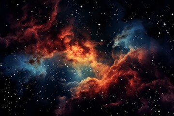 Fototapeta premium A black background with a cosmic galaxy