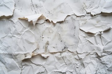 Fototapeta premium Close up of a piece of paper on a wall, suitable for business or education concepts.