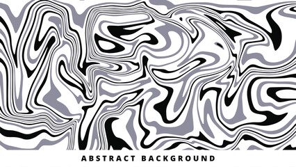 Gray and black liquify abstract background