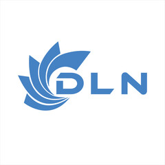 DLN letter design. DLN letter technology logo design on white background. DLN Monogram logo design for entrepreneur and business