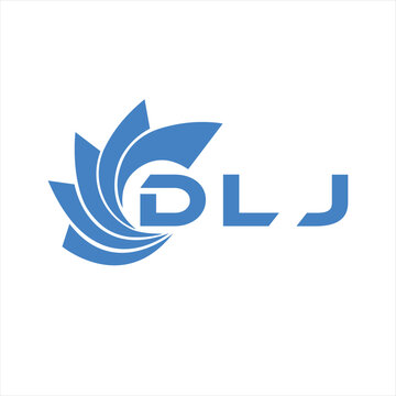 DLJ letter design. DLJ letter technology logo design on white background. DLJ Monogram logo design for entrepreneur and business