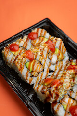 Enjoy exquisite sushi, savory pizza, sweet desserts, delicate cheesecake, and aromatic pies by ordering food delivery.
