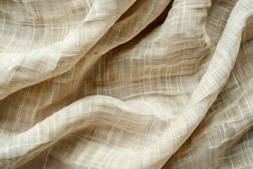 Crumpled fabric texture. Abstract background and texture for design.