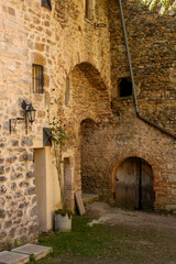 Fototapeta na wymiar The village of Rasiglia in Umbria