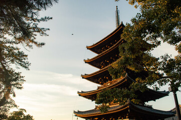 Pagode du Kofuku-ji de Nara, Kansai, Japon