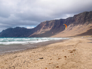 Famara beach