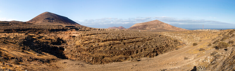 Stratified City on desert