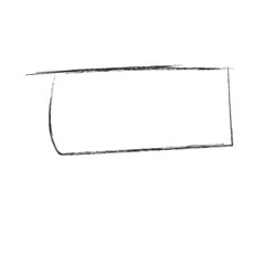 Hand drawn square frames in sketchy style. Rectangular handdrawn grungy borders. Vector illustration of pencil outline stroke framework box. Collection of doodle school draft frames	