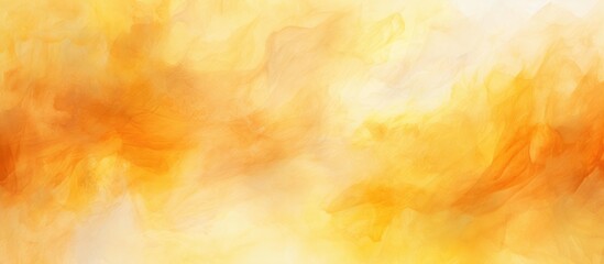 An artistic blur featuring tints and shades of Brown, Amber, Orange, Peach, and Cumulus resembling a natural landscape. The pattern evokes a woodlike texture
