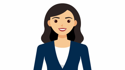 Illustration of a businesswomen