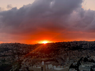 City of Jordan Sunset