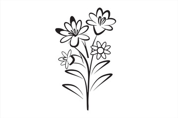 illustration of a flower