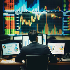 Business people team finance data analytics graph chart report.