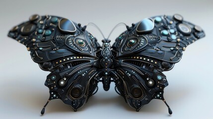 A biomimetic butterfly robot. The concept of modern technologies