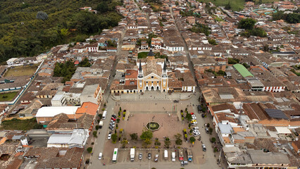 Abejorral, Antioquia - Colombia. February 7, 2024. With more than 150 years of history, the Arco...