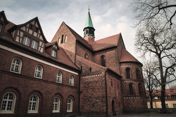 Lehnin Monastery in Brandenburg - Cloister - Church - Abbey - Germany  - Religion - Kloster