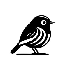  Robin Bird Simple and Clean Logo Icon 