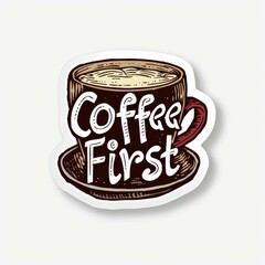 Kickstart your focus with a sticker that understands your morning coffee routine.