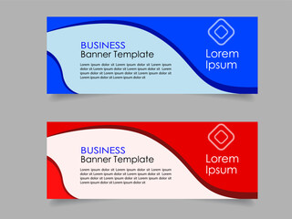 Creative corporate business marketing social media banner post template, Promotional banner for social media post, web banner and flyer, Sale banner for web and social media template