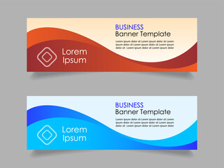 Creative corporate business marketing social media banner post template, Promotional banner for social media post, web banner and flyer, Sale banner for web and social media template