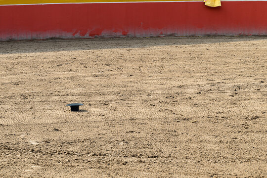 Sombrero en plaza de toros