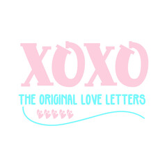 XOXO The Original Love Letters SVG