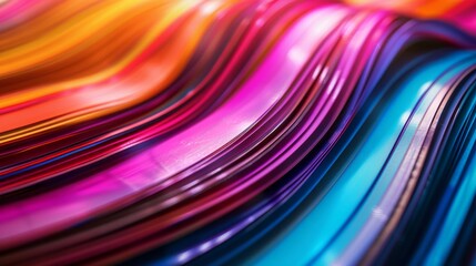 printing materials with beautiful colors generative ai