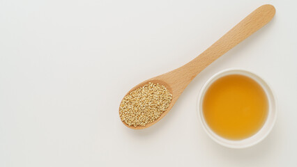 ごま油と胡麻｜ごま油のイメージ