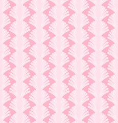 Pink Geometric Art Deco Pattern Design. - obrazy, fototapety, plakaty