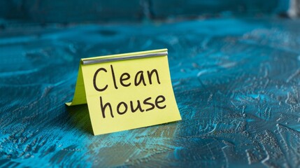 reminder "clean house " generative ai