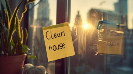 reminder "clean house " generative ai