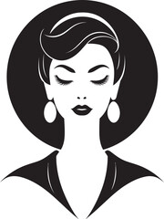 Business Brilliance Working Woman Vector Icon Entrepreneurial Essence Beautiful Woman Mascot