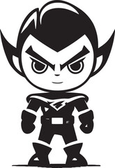 Superheroic Sparkle Adorable Hero Logo Dry Earth Emblem Drought Land Vector Logo