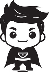 Tiny Titan Cute Superhero Emblem Super Snuggle Adorable Hero Symbol