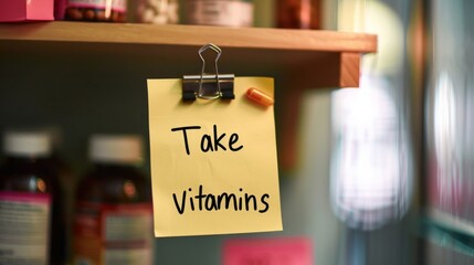 Remember to " take vitamins " generative ai