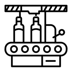 bottling factory icon