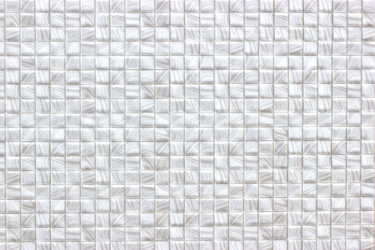 white mosaic background
