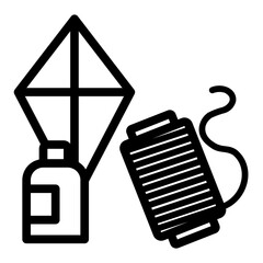 homemade kite icon