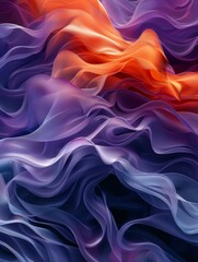 Obraz premium Generative Art for an AI-powered design tool, showcasing endless possibilities