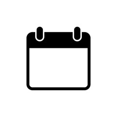 calendar icon vector isolated on white background. Calender symbol. Calendar vector icon. Deadline. Date. Time