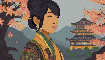 Fototapeta premium Asian heritage and culture 