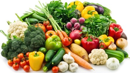 healthy food and vegetables 