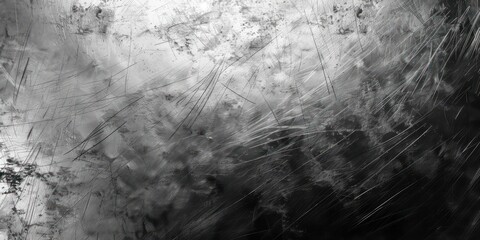 scratched and polished steel plate texture - obrazy, fototapety, plakaty