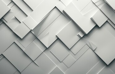 geometric of minimalist color in Light Grey background