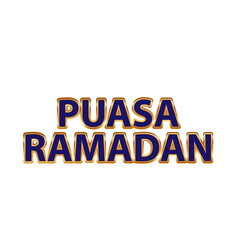 3d text Ramadan illustration design