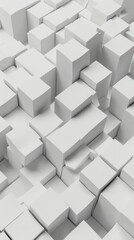 3D cubes grid texture