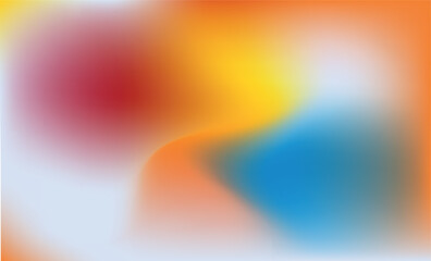 Vector illustration of a mesh gradient background