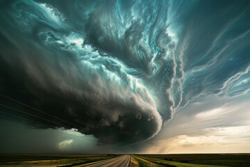 Storm Cloud Forms - obrazy, fototapety, plakaty
