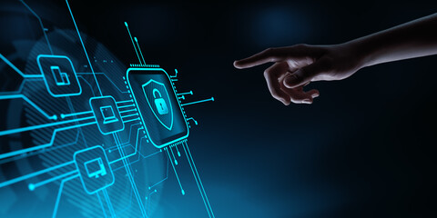 Cyber Security Data Protection Business Technology Privacy concept