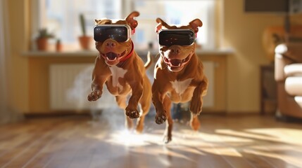 Virtual Reality Pups